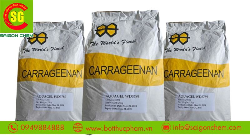 Carrageenan mua ở đ&acirc;u uy t&iacute;n TPHCM